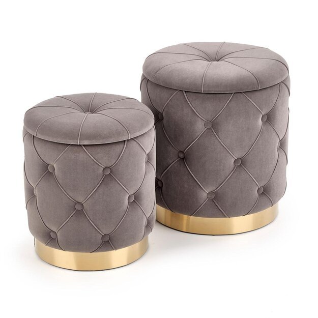 ELEGORA | pufų rinkinys