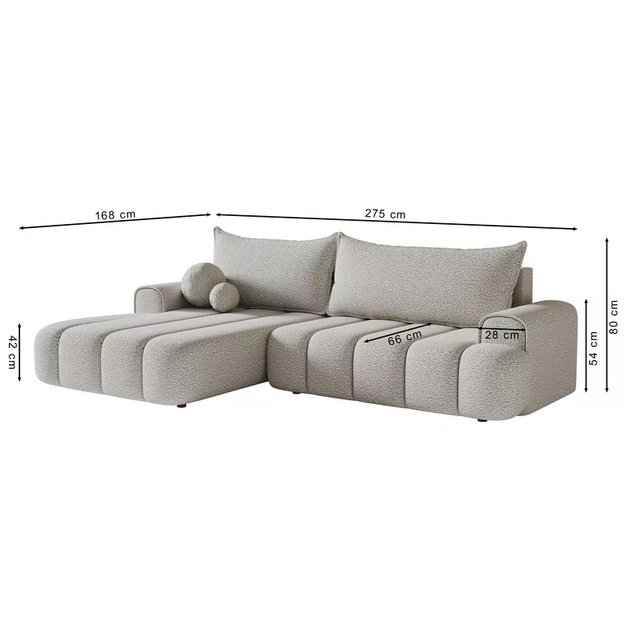 DANDI | kampinė sofa