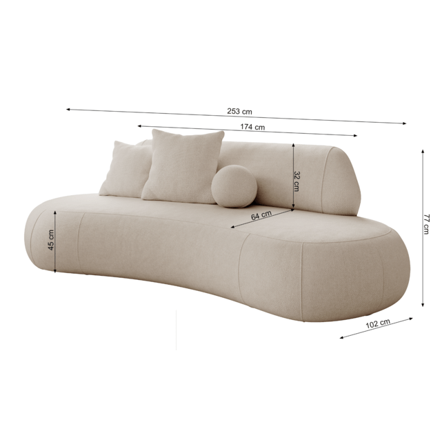 VELMORE | sofa
