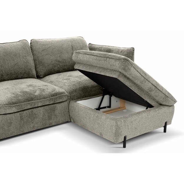 NOVARA | kampinė sofa-lova