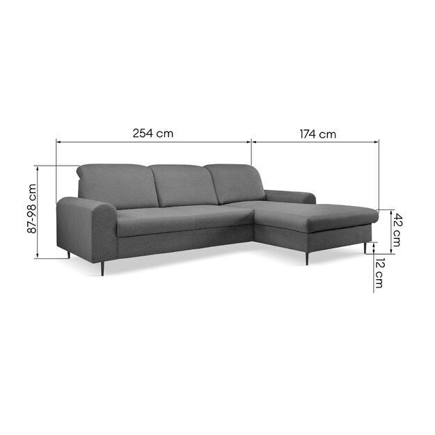 TALEDA | kampinė sofa 1