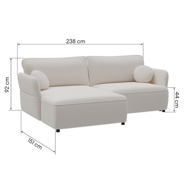 BARGA | kampinė sofa