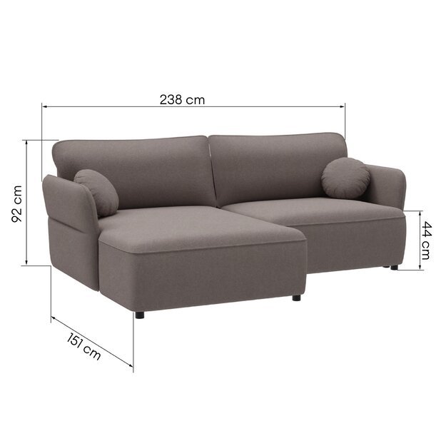 BARGA | kampinė sofa
