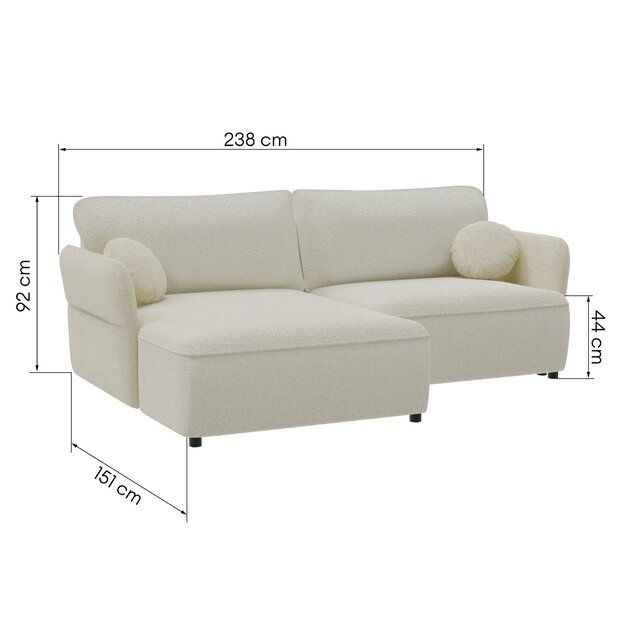 BARGA | kampinė sofa