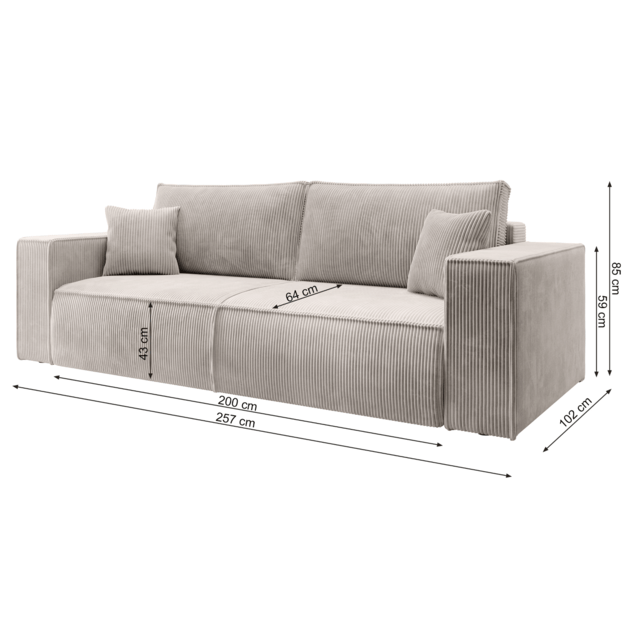 VELFINA | sofa