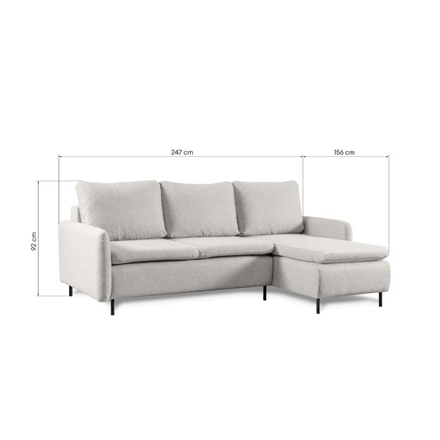 MELTA | kampinė sofa