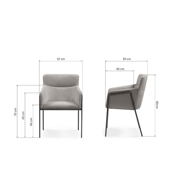 SCANDIC | valgomojo kėdė 1